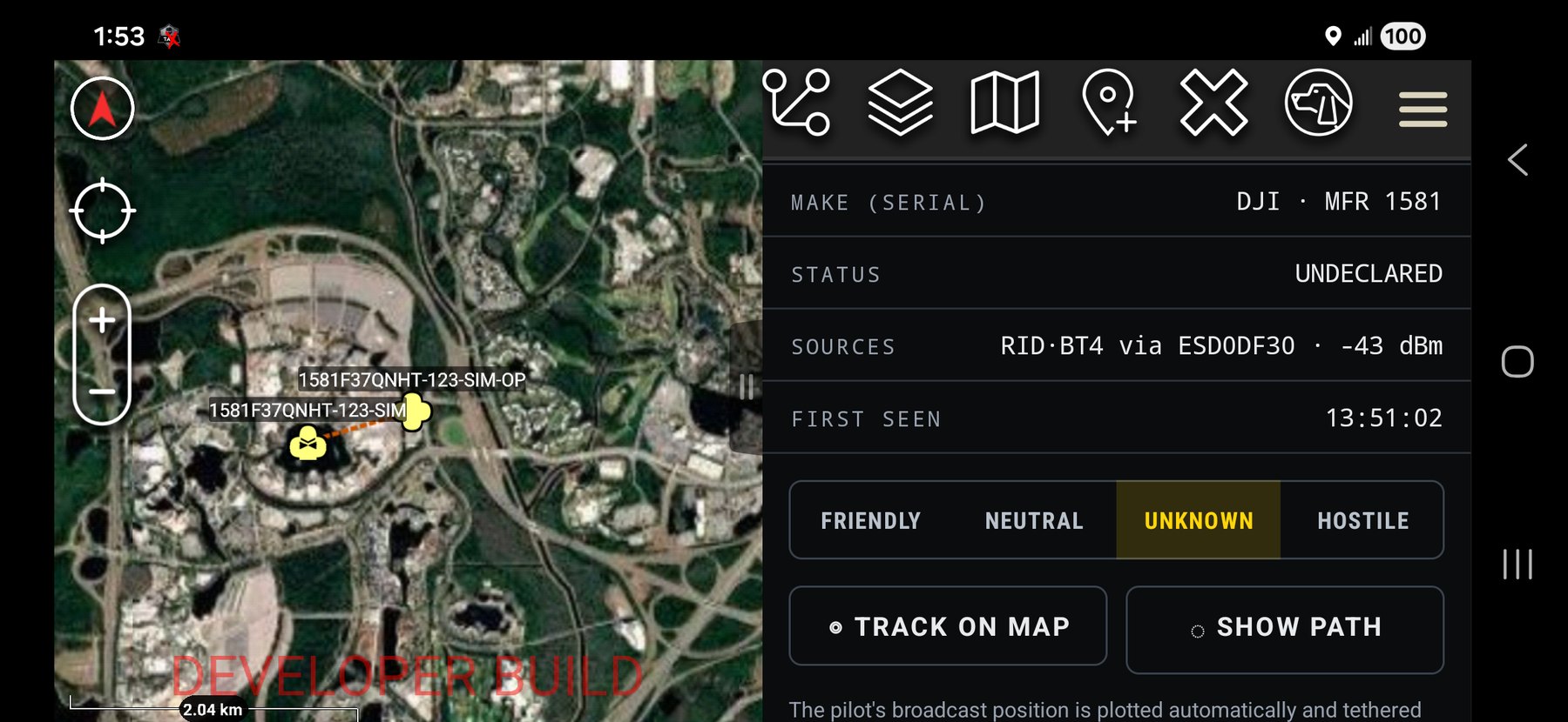 Track detail and the classifier.